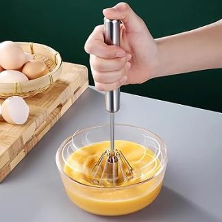 2025 Best Seller Stainless Steel Egg Whisk with Durable Handle – Kitchen Mixer Tool